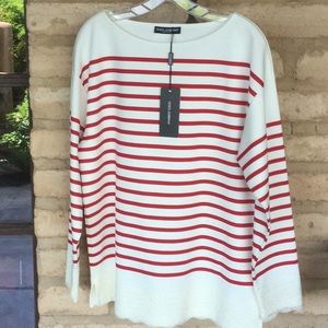 Red/white Dolce & Gabbana long sleeve top…
